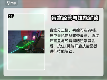 网吧模拟器2🔥技能解锁全攻略！新手必看👇截图3