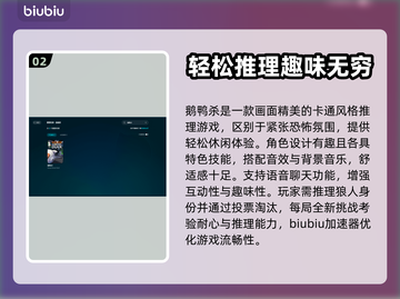 鹅鸭杀🔥加速器推荐，玩鹅鸭杀必看！🚀截图3
