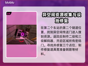 明日之后🔥非生物因素制造区通关攻略⚡截图5