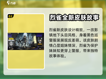 白夜极光🔥烈雀巡警皮肤超详细测评来啦！截图3