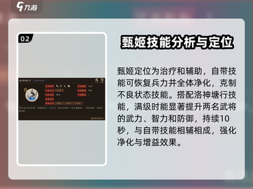 三国群英传鸿鹄霸业🔥甄姬使用技巧大公开！截图3