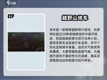 🔥2025山地自行车游戏TOP榜🚴‍♂高人气神作汇总！截图3