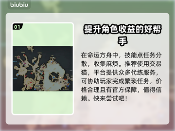 命运方舟🔥技能点任务全解析！新手必看✨截图2