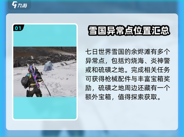 《七日世界》雪国异常点🔥超全攻略来啦！截图2