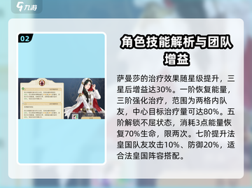 铃兰之剑：萨曼莎强度爆表🔥，阵容必备！截图3