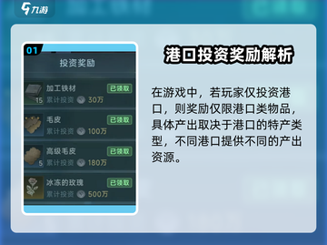 🔥《大航海时代》投资奖励全攻略💰💎截图2