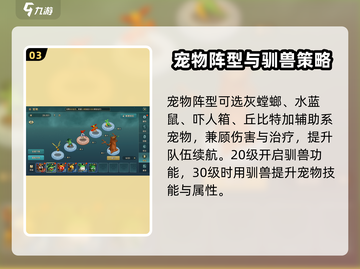 魔力宝贝复兴💥30级必带神宠🔥进阶攻略✨截图4