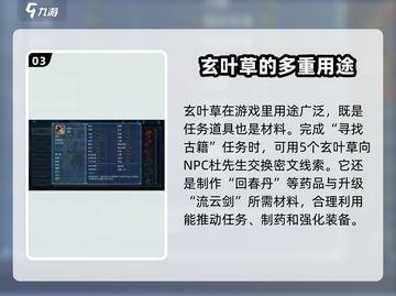 濡沫江湖🔥玄叶草获取攻略，快速入手秘籍来了！截图4