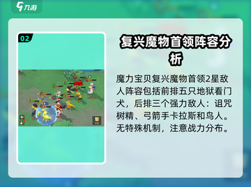 魔力宝贝复兴⭐魔物首领2星通关秘籍🔥截图3
