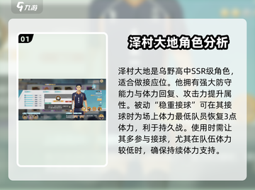 排球少年手游🔥泽村大地效果超详细解析来了！截图2