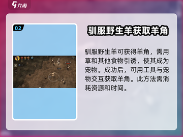 🔥饥荒新家园：羊角获取秘籍💎截图3