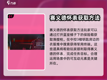 三角洲行动：赛义德的怀表获取方法🌟💥截图2