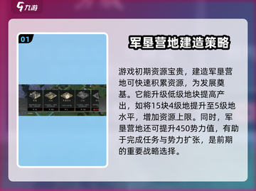 率土之滨军垦营地🔥越多越好？玩法全揭秘！截图2