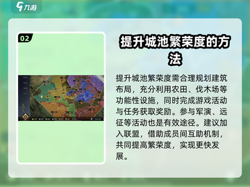 三国谋定天下💥城池繁荣度提升攻略来啦！截图3
