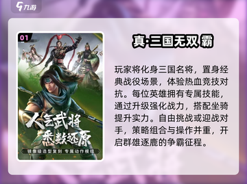 🔥2025最燃三国无双游戏推荐💥截图2