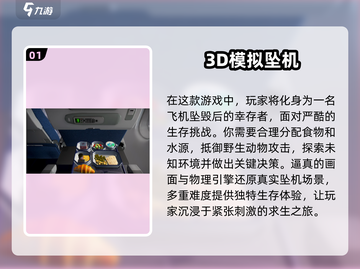 ✈2024必玩！TOP5飞机坠机生存游戏大揭秘🔥截图2
