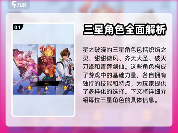 星之破晓🔥角色大揭秘！游戏阵容全解析✨截图2