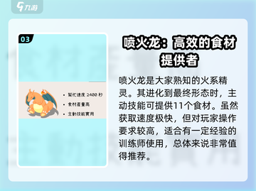 宝可梦Sleep最强精灵推荐🔥捕捉这些轻松制胜！截图4