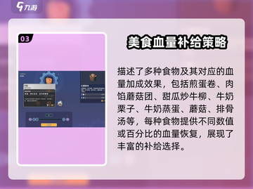 沙石镇时光📖回血美食大揭秘！玩家必看🔥截图4