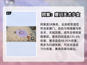 黑色信标阿紫强度分析🔥游戏必备角色！截图2