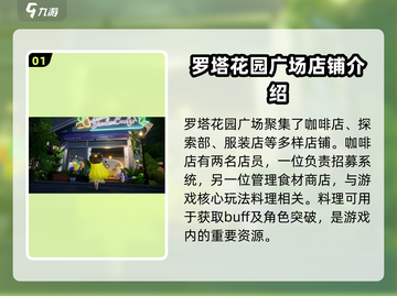 罗塔花园广场店铺大揭秘！游戏玩家必看🔥截图2