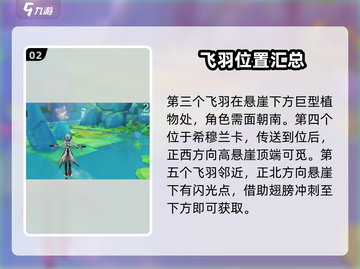 原神⚡赐福森林欢声飞羽位置全攻略！📍截图3