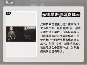 异象回声⚡雷诺超强角色介绍来啦！游戏党必看🔥截图3