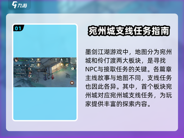墨剑江湖🔥支线攻略全解析，错过血亏！截图2
