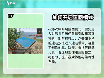 失控进化：蓝图模式玩法大曝光💥🎮截图2