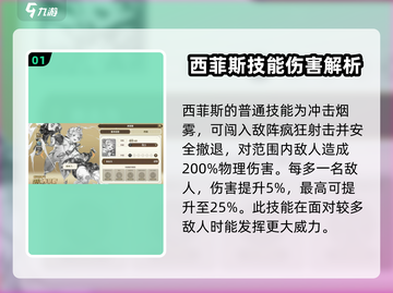 剑与骑士团🔥西菲斯技能效果全面解析！截图2