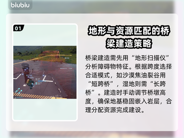 死亡搁浅2🔥建桥攻略💎轻松搭建桥梁！截图2