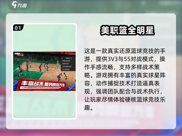 🔥2025最火篮球5v5游戏TOP5榜单💥🎮截图2