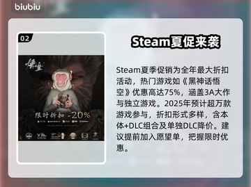 🔥2025Steam夏促开启时间曝光！🎮💥截图3