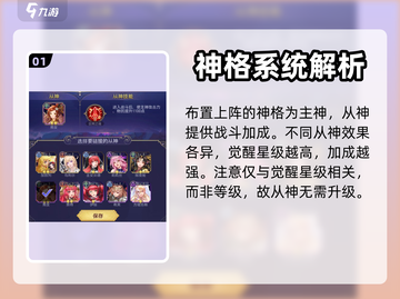第七幻域🔥从神搭配神格选择全攻略🎮截图2