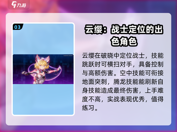 星之破晓🔥强势角色大揭秘，玩转游戏必备！截图4