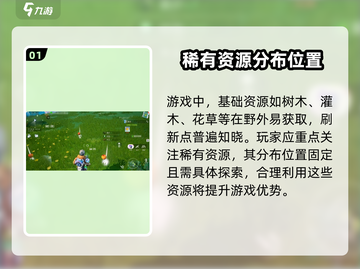 创造吧我们的星球💥稀有物资刷新点全揭秘！💎截图2