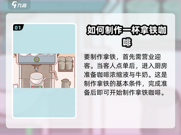 咖啡拿铁做法教学🔥喝出游戏般快乐🎮截图2