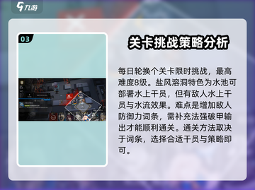 明日方舟💥新赛季浊燃作战挂机攻略来啦！🎉截图4