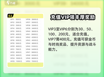 时空猎人VIP价格大揭秘💥，性价比之王🔥截图3