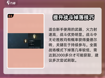 三角洲行动🔥曼德尔砖快速获取攻略💎截图4