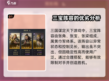 三国谋定天下🔥三宝阵容技能搭配大全🎉截图2