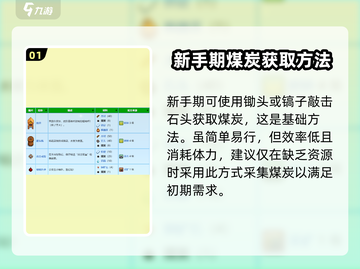 星露谷物语🔥煤炭高效获取攻略💡截图2