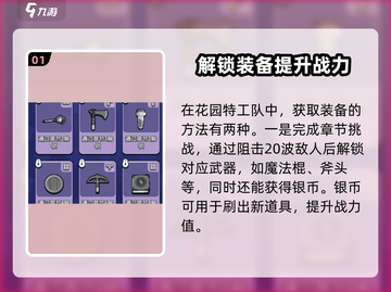 花园特工队🔥装备获取全攻略，快速提升战力！截图2
