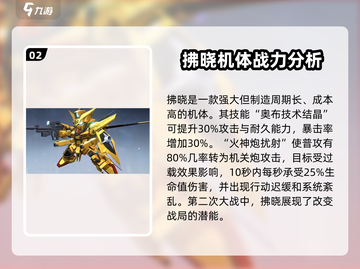 高达钢铁之诗：大鹫拂晓机体🔥超强解析！截图3