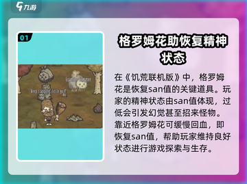 饥荒联机版🔥格罗姆花超全用途大揭秘！截图2
