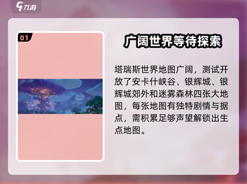 塔瑞斯世界地图大起底💥，冒险家必看🗺截图2