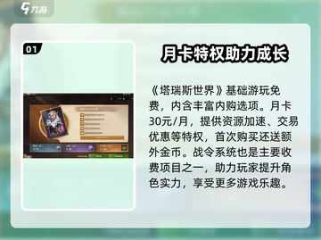 塔瑞斯世界💰：不氪金也能玩得爽！🔥截图2