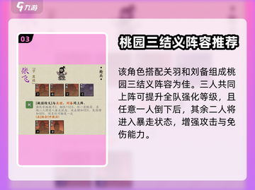 名将之弈🔥张飞技能超详细分析来了！💡截图4