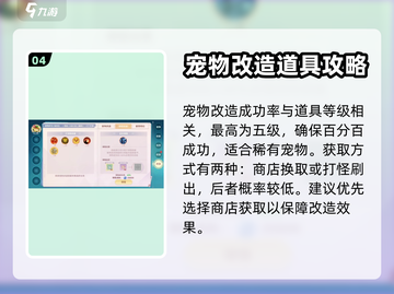 魔力宝贝旅人🔥宠物改造系统玩法大全！✨截图5