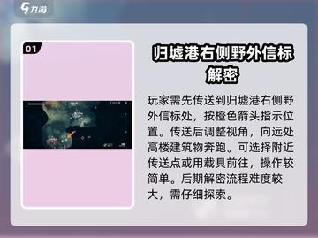鸣潮⚡归墟港市解密玩法超全攻略来了！🎉截图2